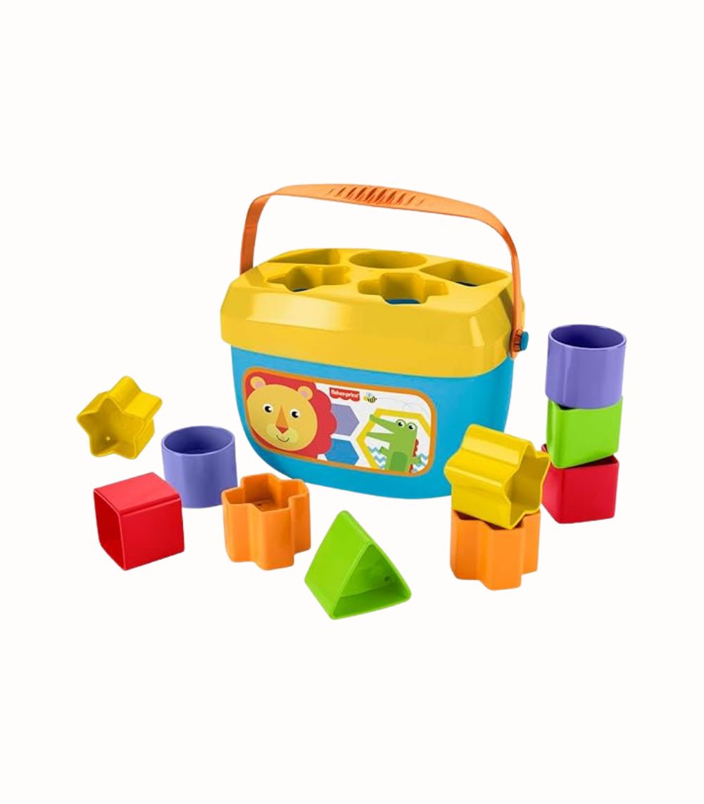 Baby block sortering 10 former hink 6 månader