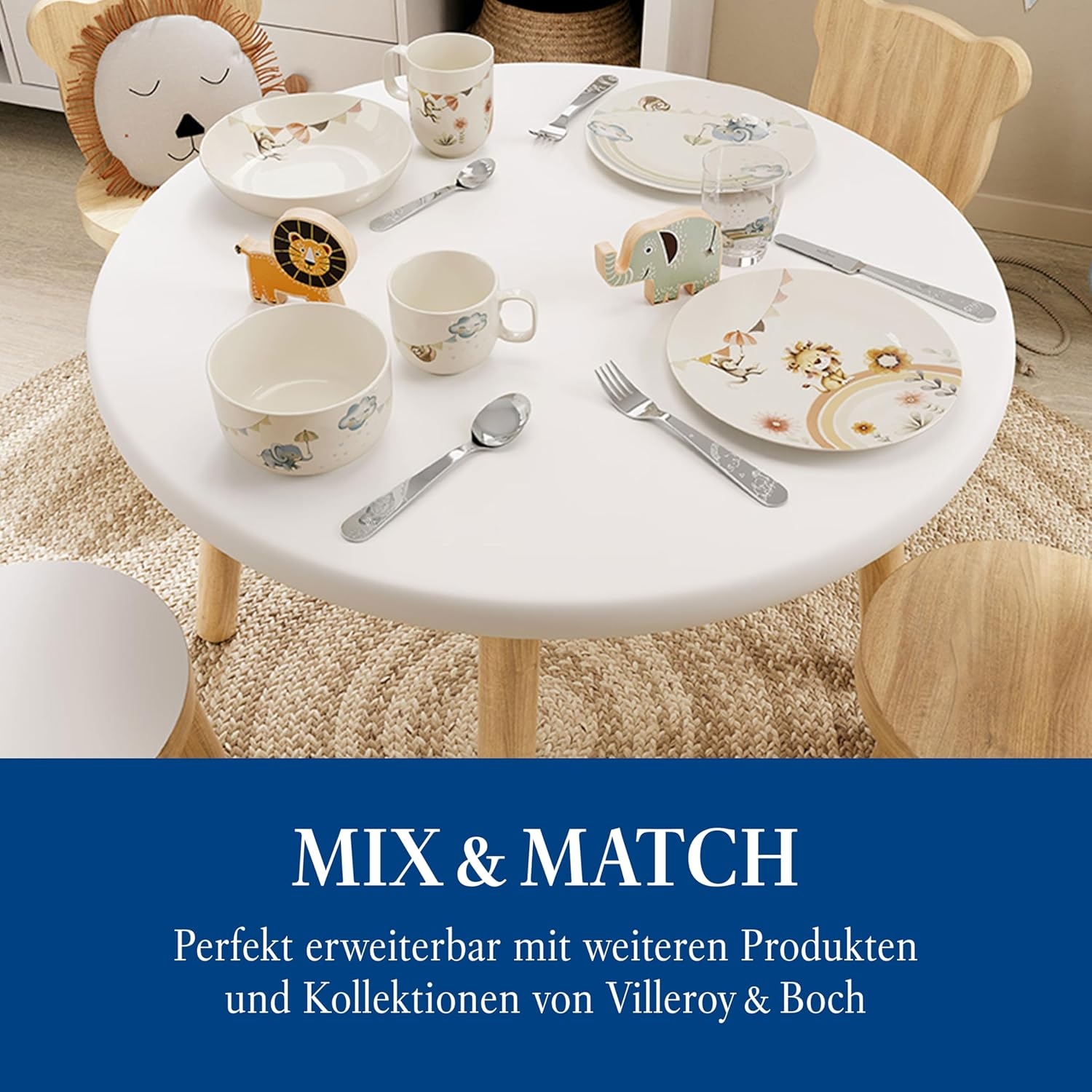 Barnservis Boho Kids, 3 delar