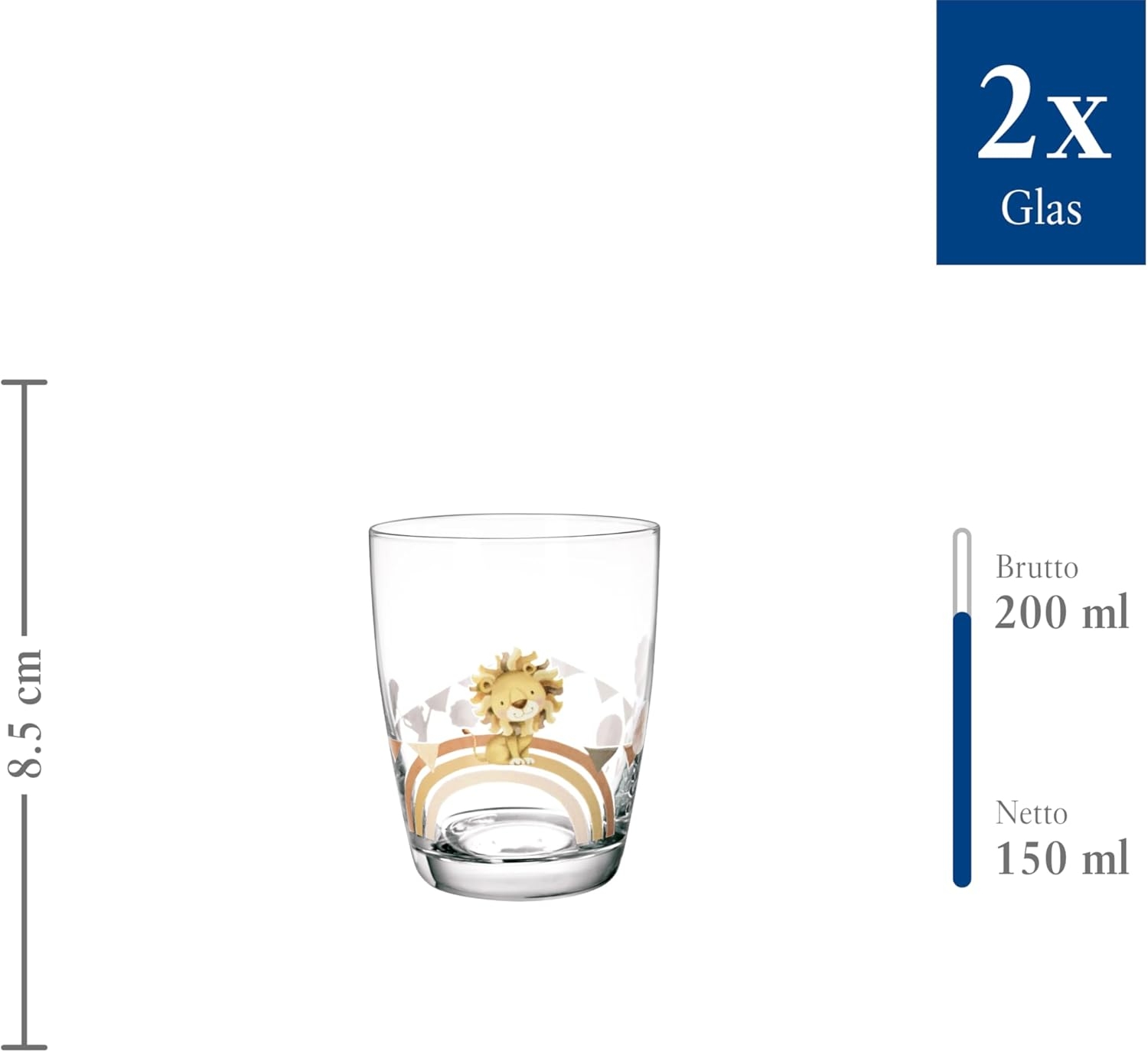 Barnservis Boho Kids, 3 delar