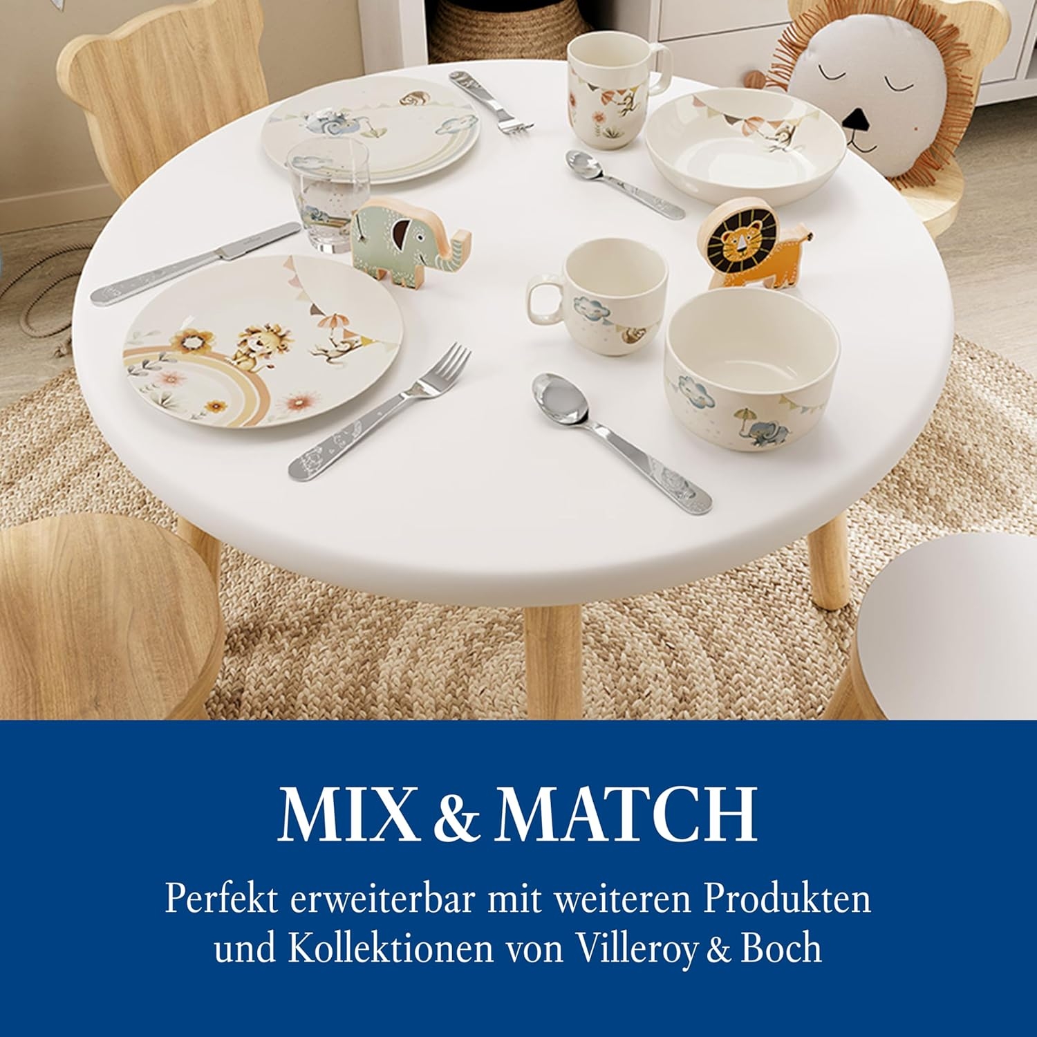 Barnservis Boho Kids, 3 delar