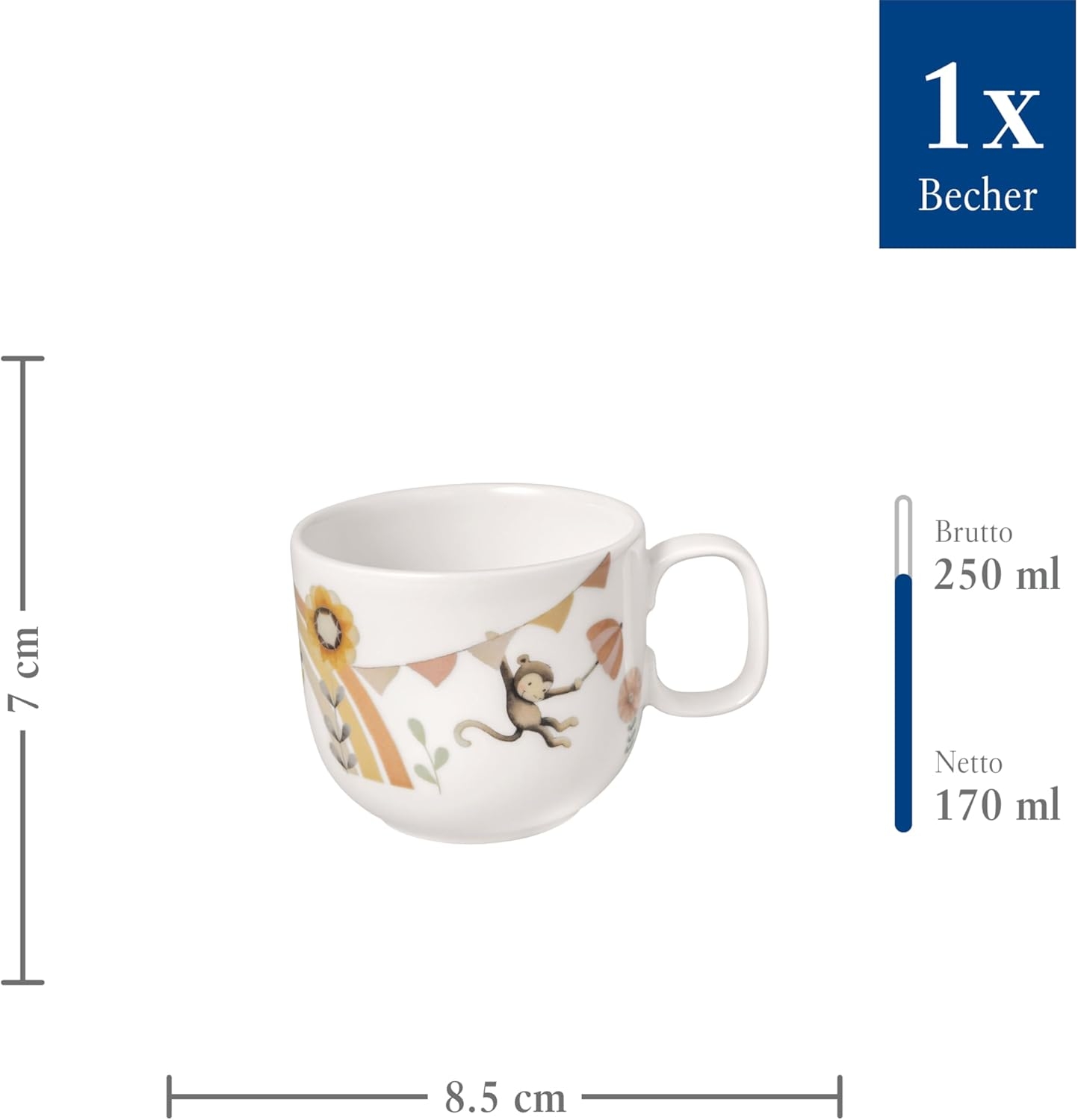 Barnservis Boho Kids, 3 delar