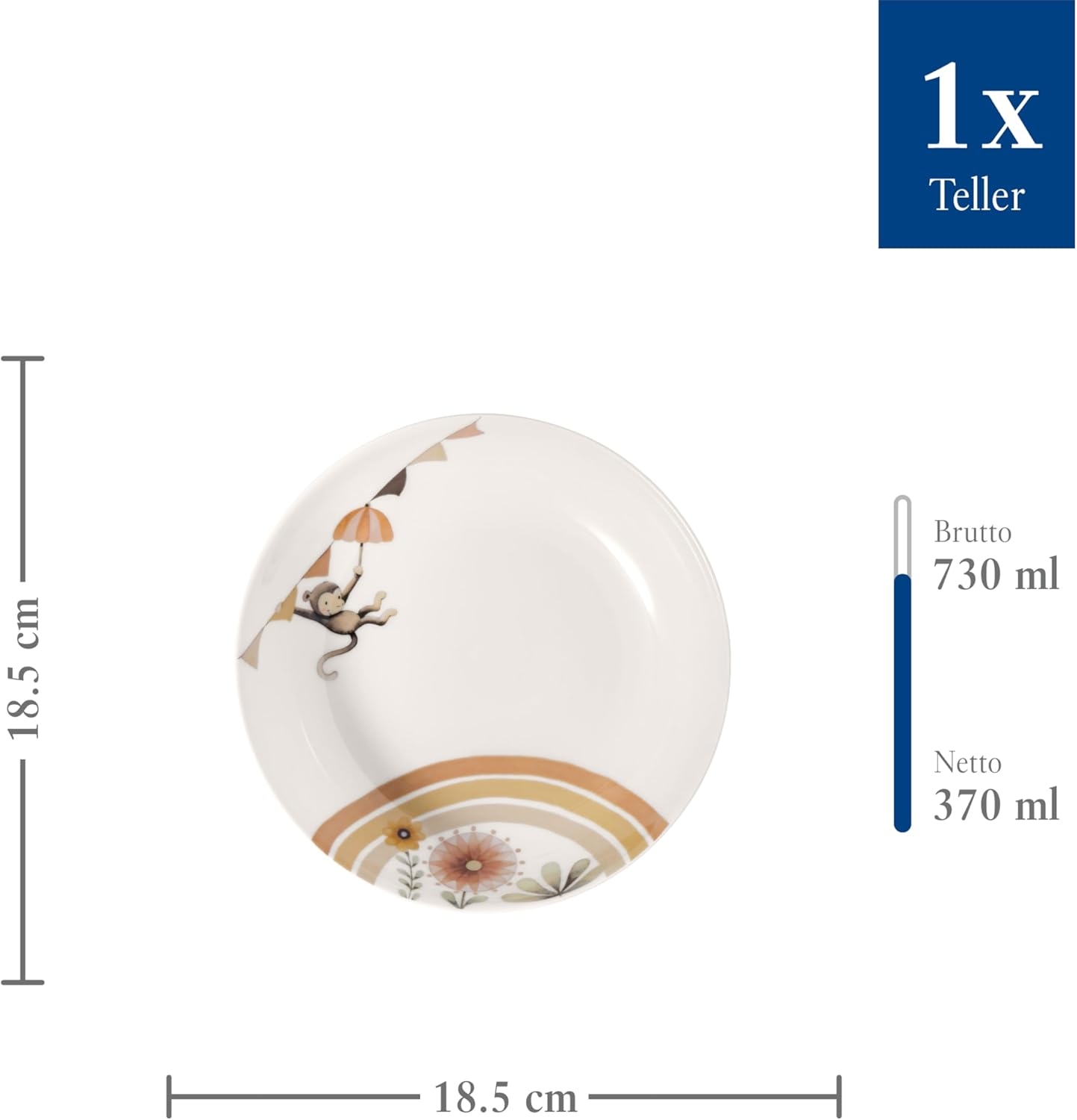 Barnservis Boho Kids, 3 delar