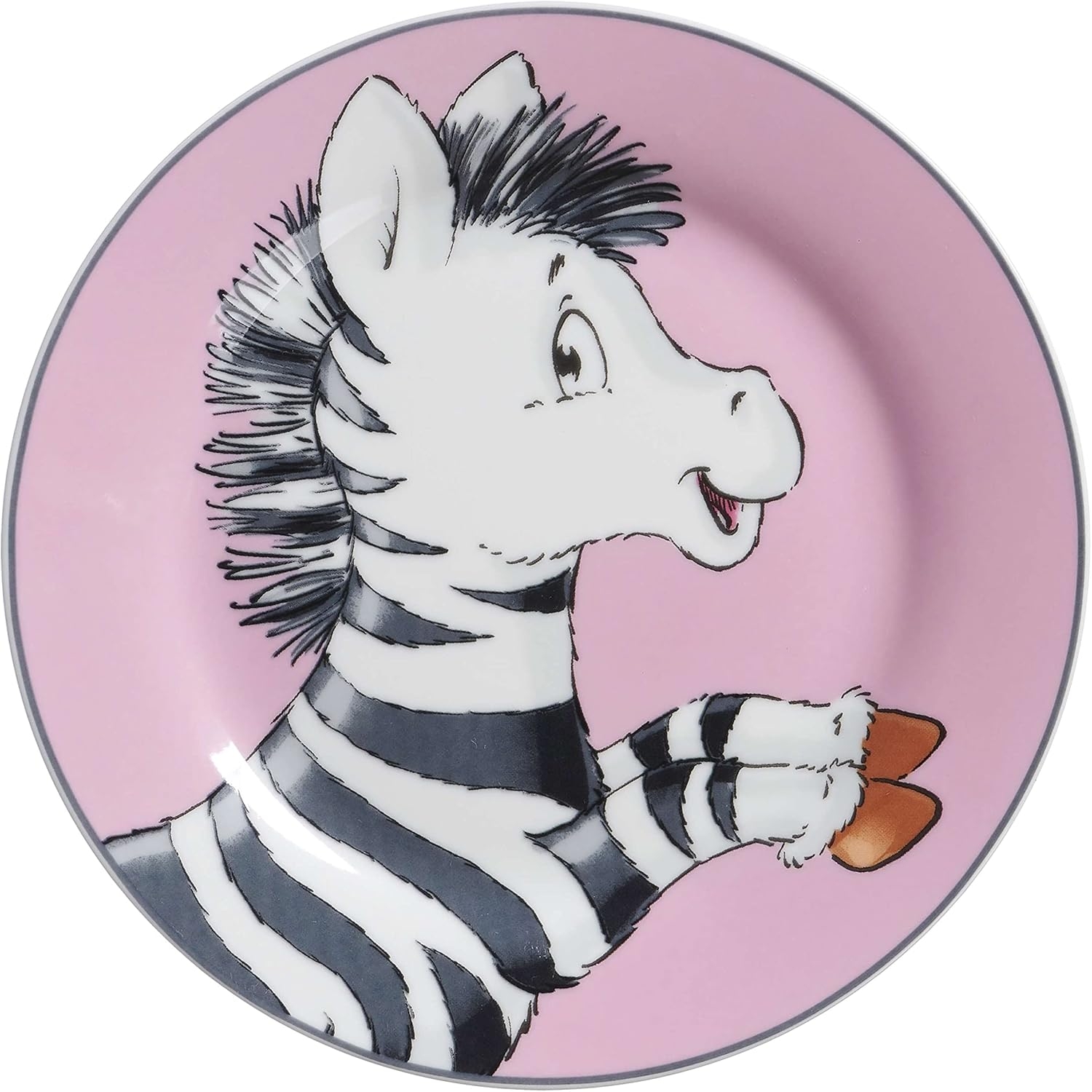 Barnset Happy Zoo Leo, 3 delar, porslin