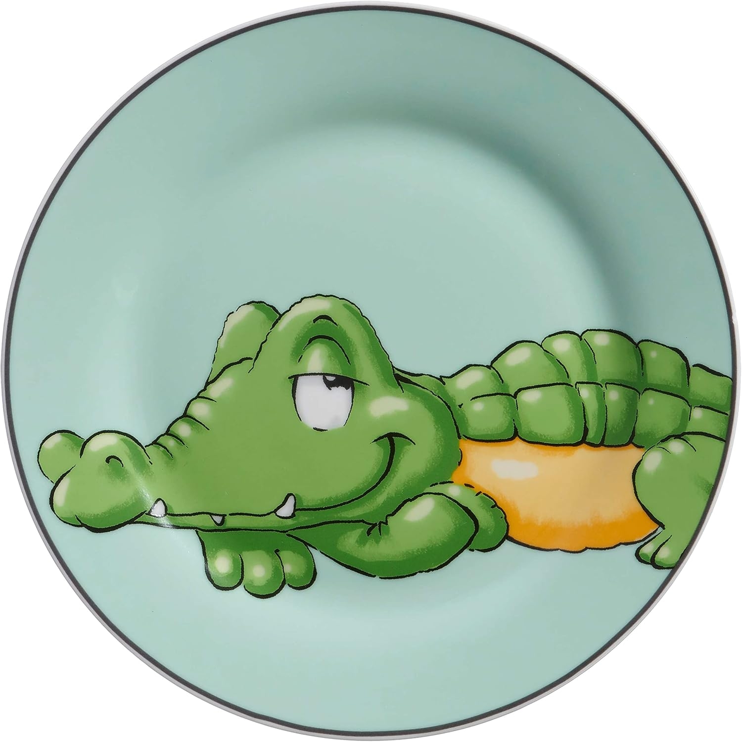 Barnset Happy Zoo Leo, 3 delar, porslin