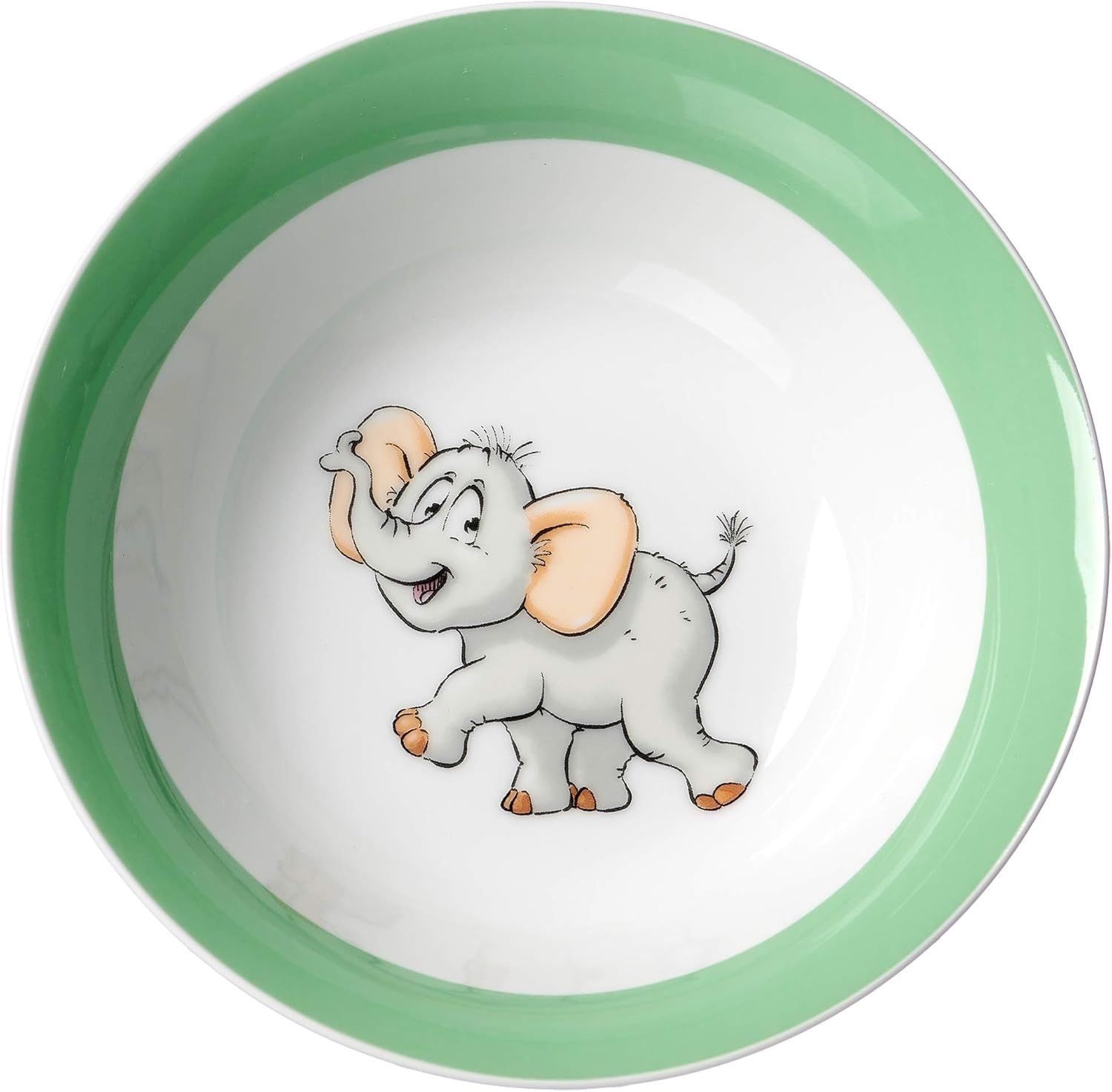 Barnset Happy Zoo Leo, 3 delar, porslin