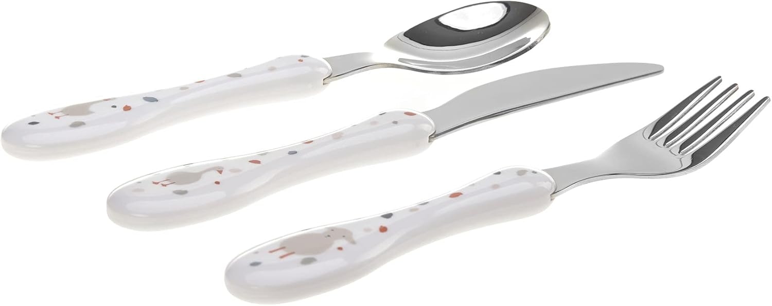 Barnbestick 3-delars Set Rostfritt Stål