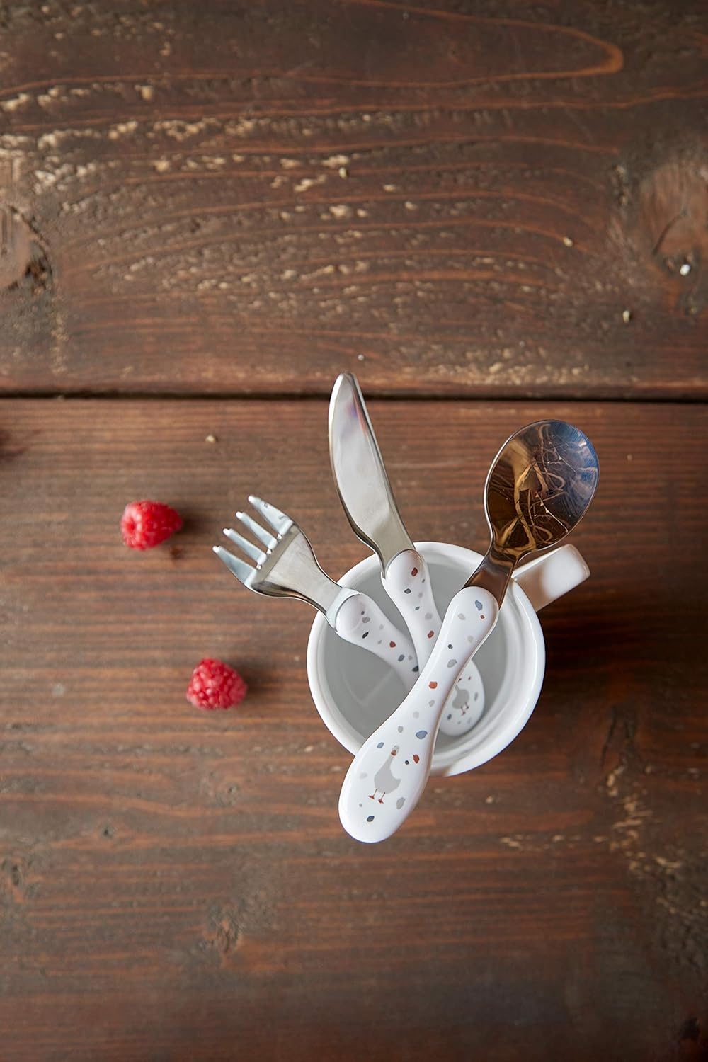 Barnbestick 3-delars Set Rostfritt Stål