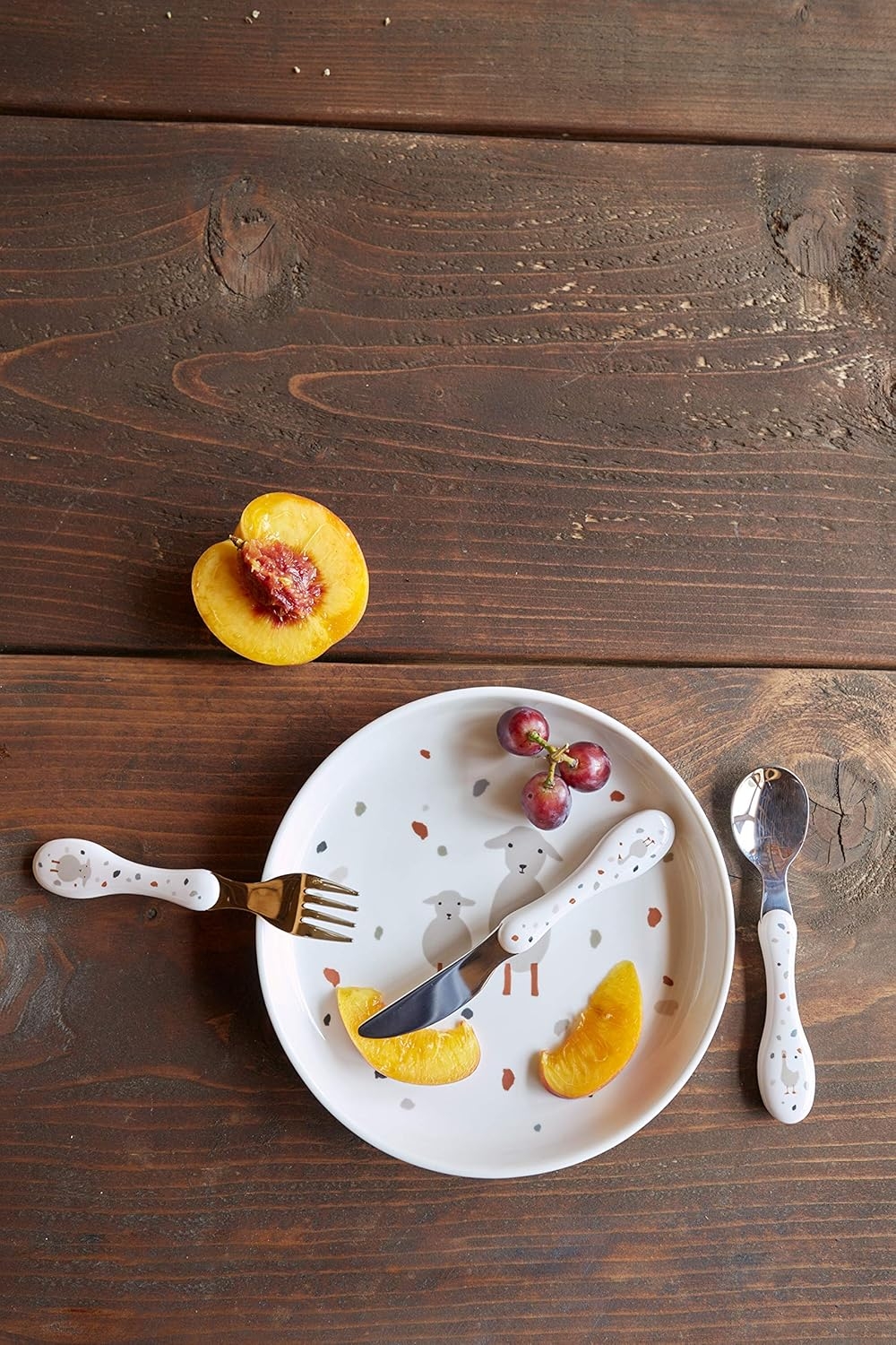 Barnbestick 3-delars Set Rostfritt Stål