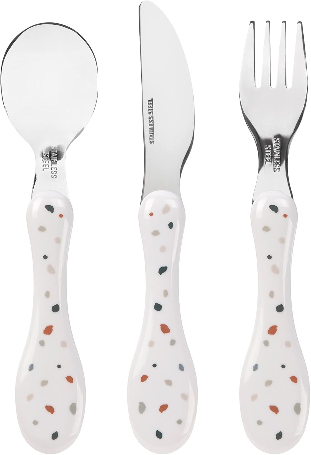 Barnbestick 3-delars Set Rostfritt Stål