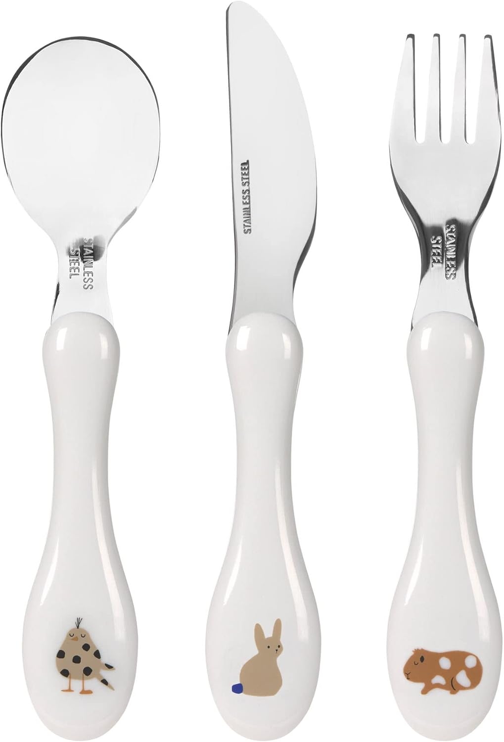 Barnbestick 3-delars Set Rostfritt Stål