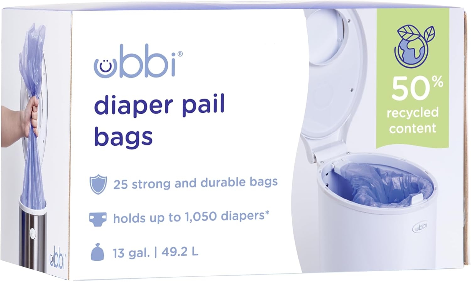 Blöjpåsar Lavendeldoft 400-pack