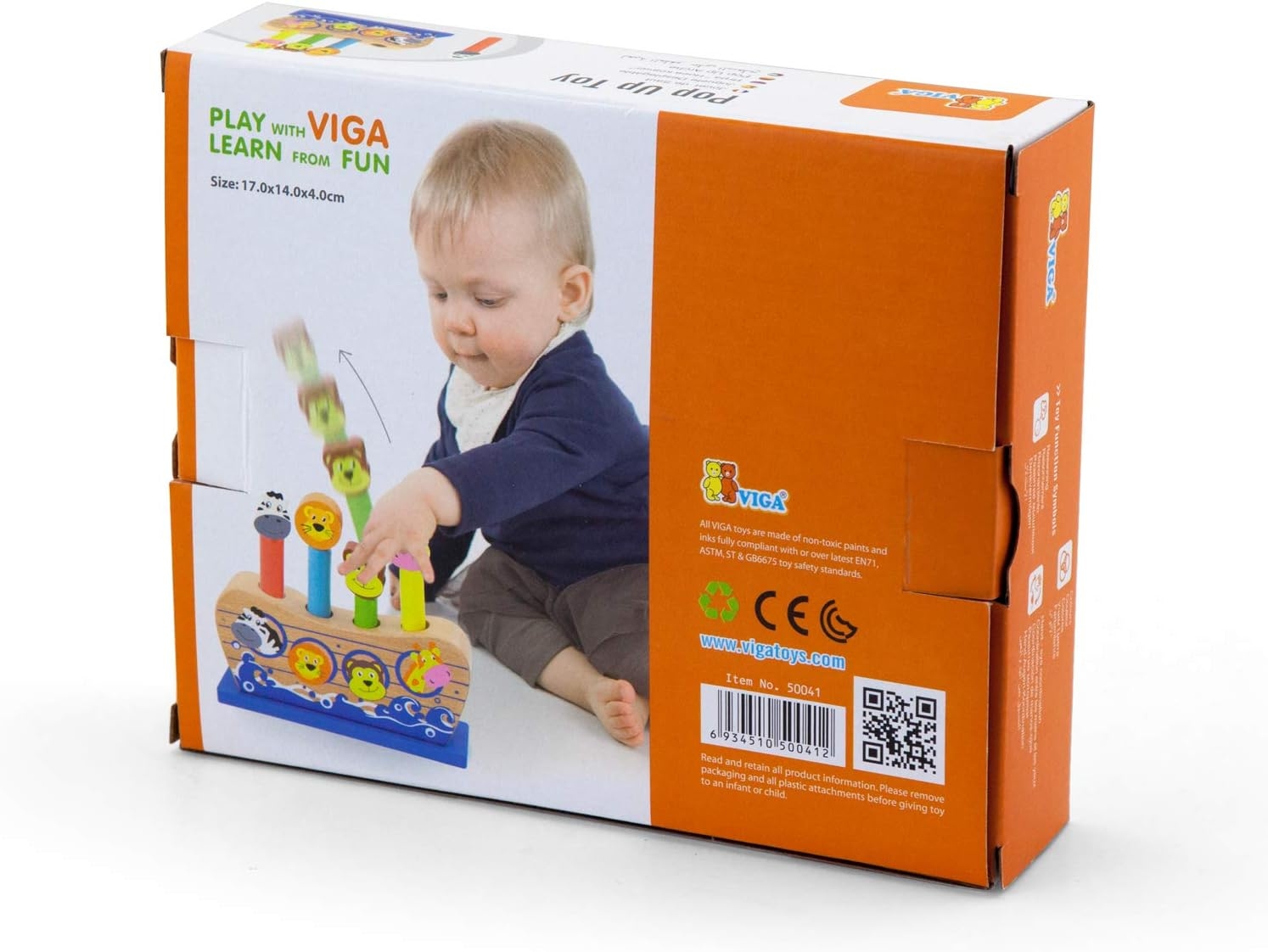 Pop-Up Leksak i trä