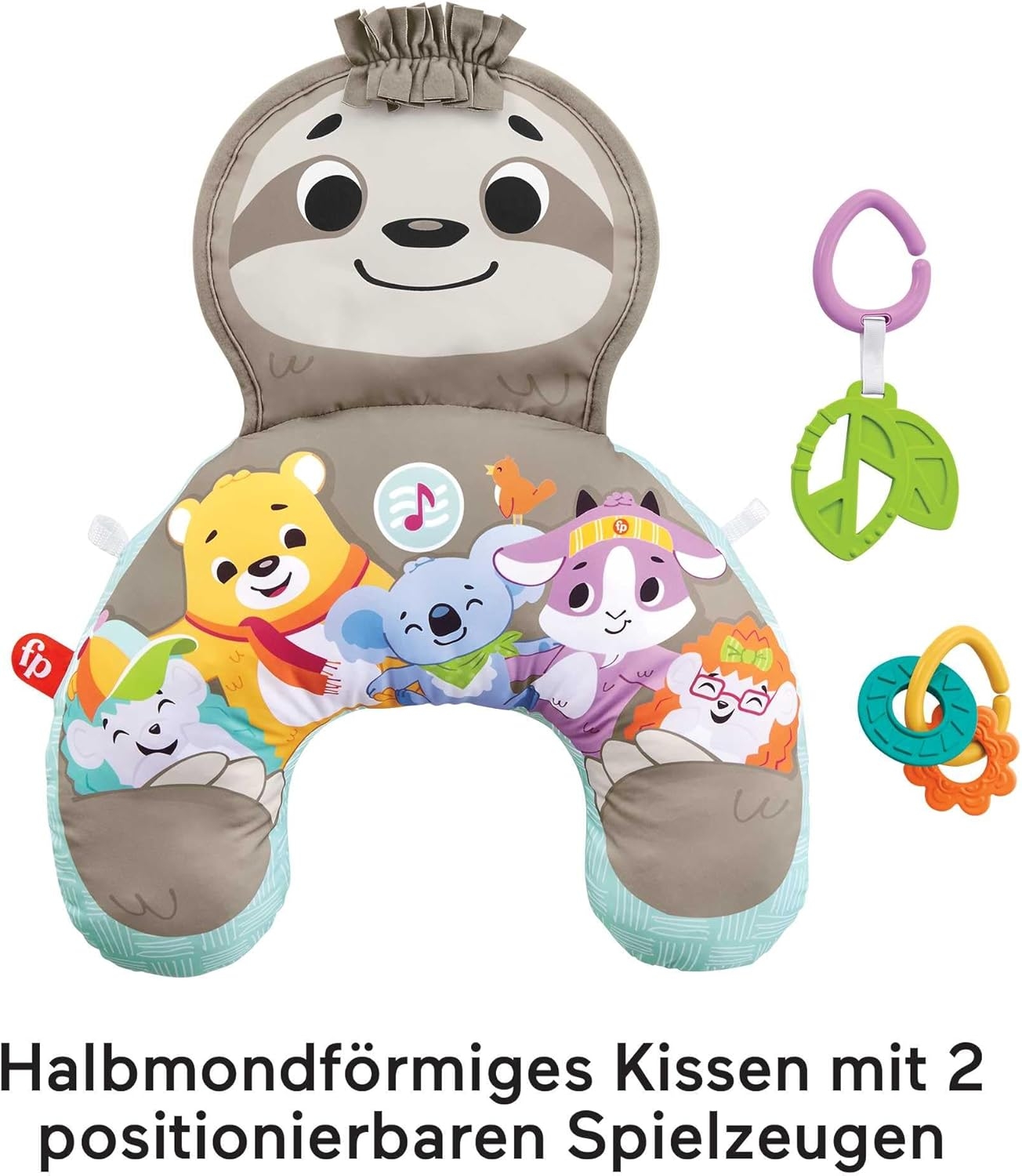 Stödjande Babykudde med Musik