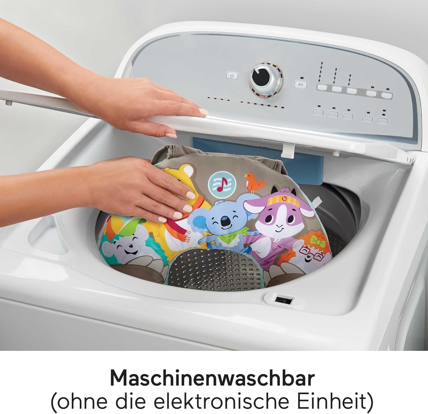 Stödjande Babykudde med Musik