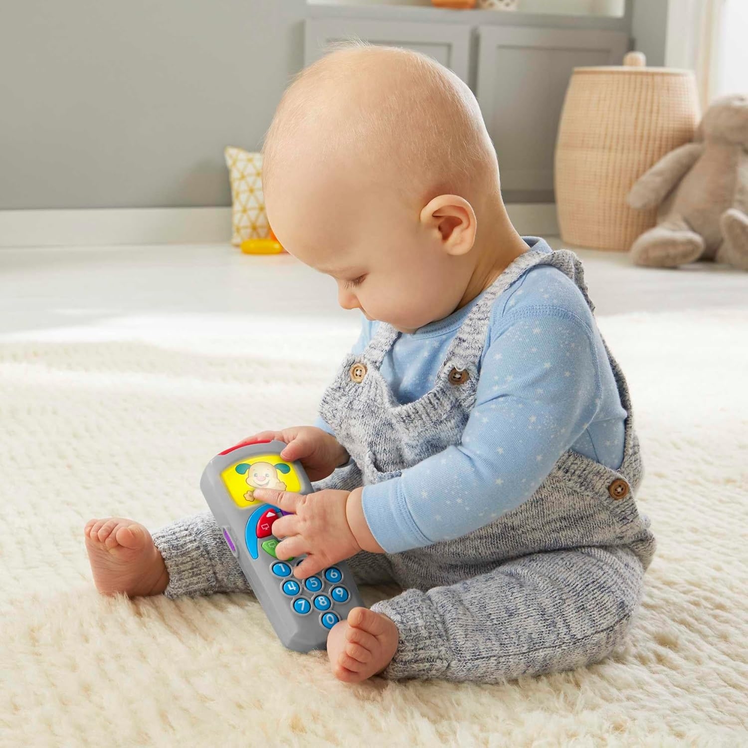 Fjärrkontroll med ljus och musik