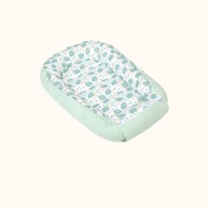 Mysig babynest med våffelbomull