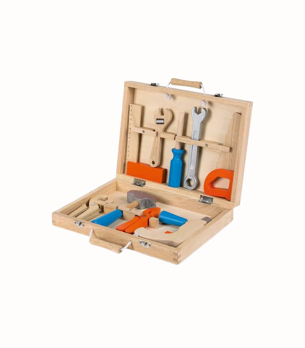 Verktygslåda med 9 Tillbehör