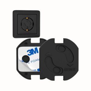 Hoffenbach Uttagsskydd Svart