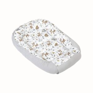 Mysig babynest i våffelbomull