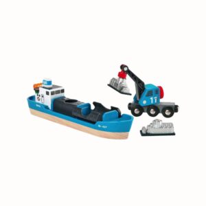 Containerfartyg med Kran