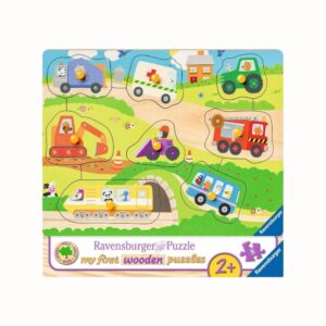 Barnpussel i trä, 8 bitar