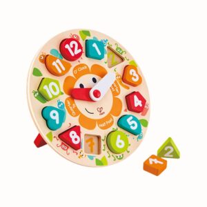 Träpussel Klocka med Siffror