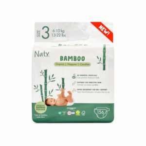 Bambuviskosblöja för känslig hud(6–10 kg)