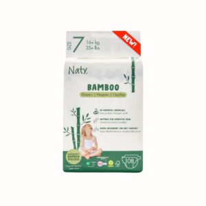 Bambublöjor för känslig hud 16kg+