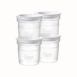 Tommee Tippee bröstmjölkskrukor 60ml, 4-pack