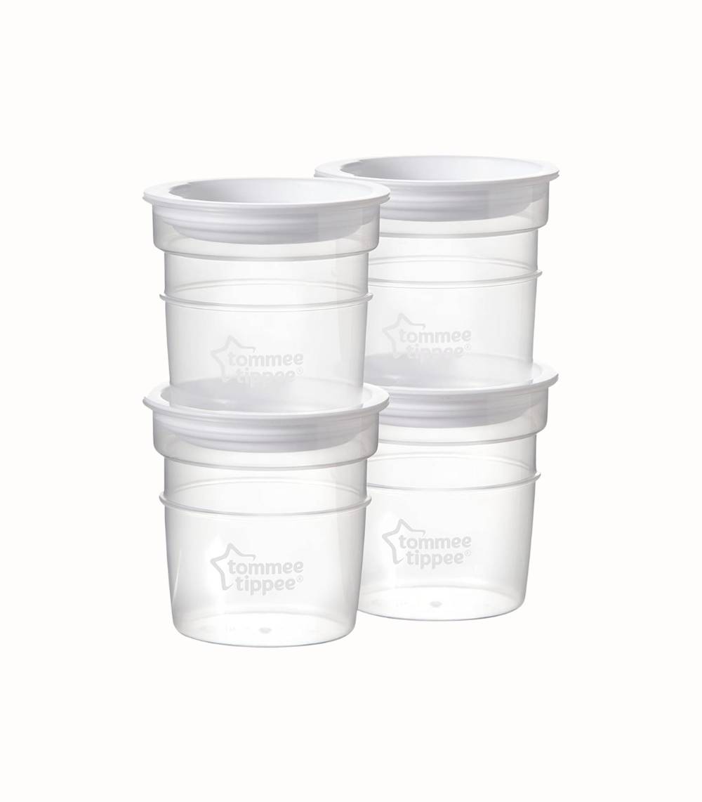 Tommee Tippee bröstmjölkskrukor 60ml, 4-pack