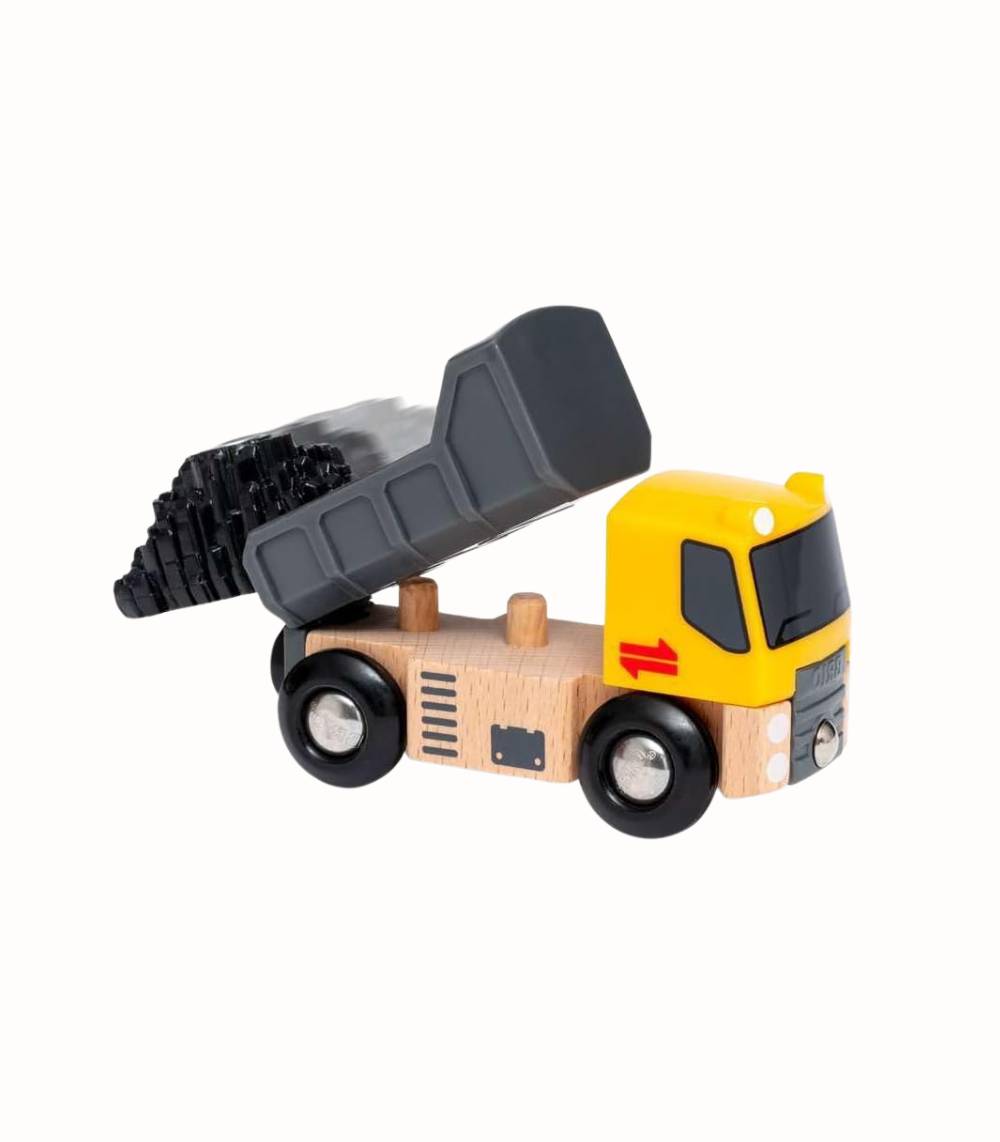 Byggarbetsplatsfordon i Trä