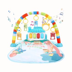 Babygym med piano och 5 leksaker