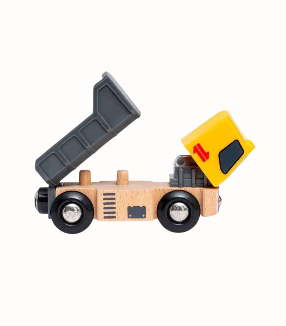 Byggarbetsplatsfordon i Trä