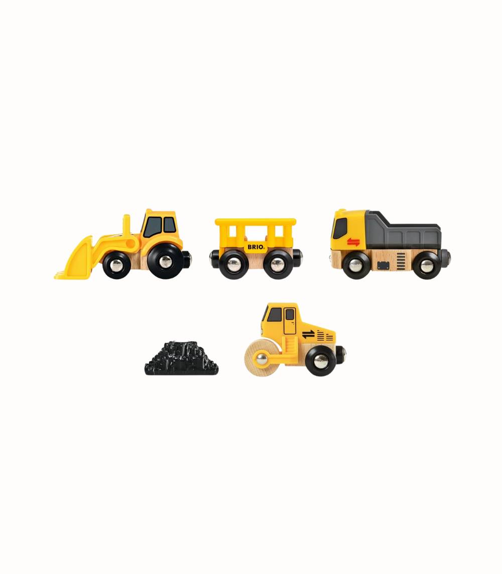 Byggarbetsplatsfordon i Trä