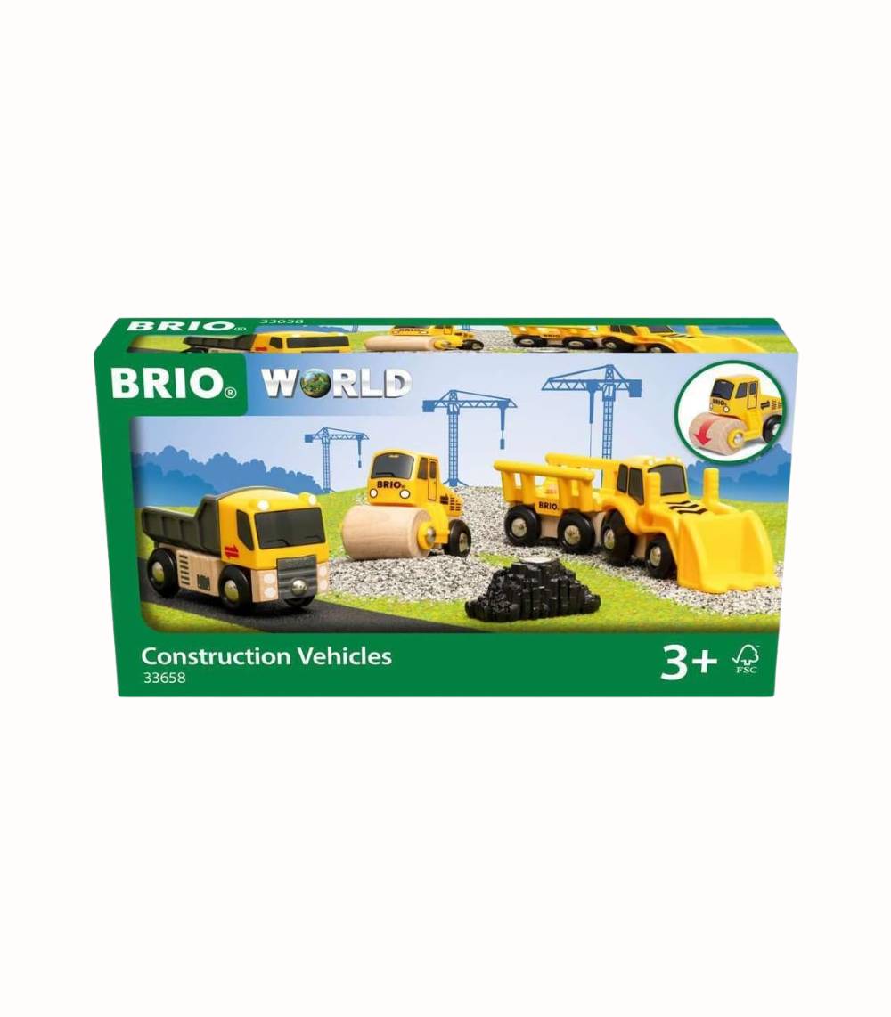 Byggarbetsplatsfordon i Trä