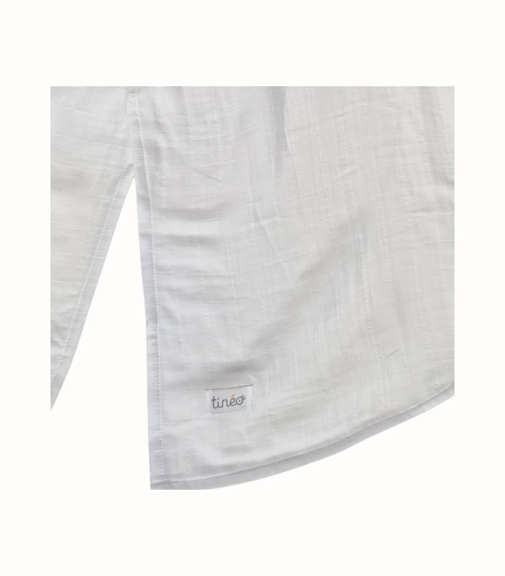 Tinéo Andningsbar Amningsduk Vit