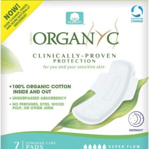 Organyc Ekologiska Övernattningsskydd – 7-pack