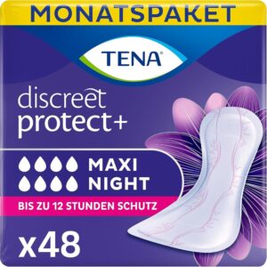 TENA Discreet Maxi Night Inlägg 48-pack