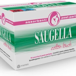 Saugella Cotton Touch Postpartumbindor 10 st