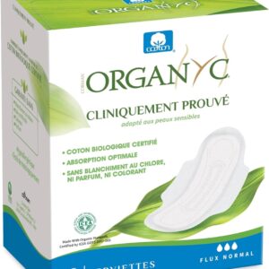 Organyc Hygienbindor med Vingar, 40-pack - Bild 2