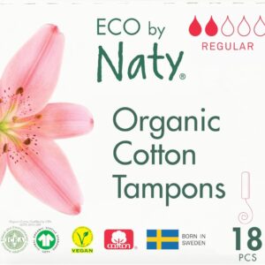 Ekologiska Tamponger Normal, 18-pack