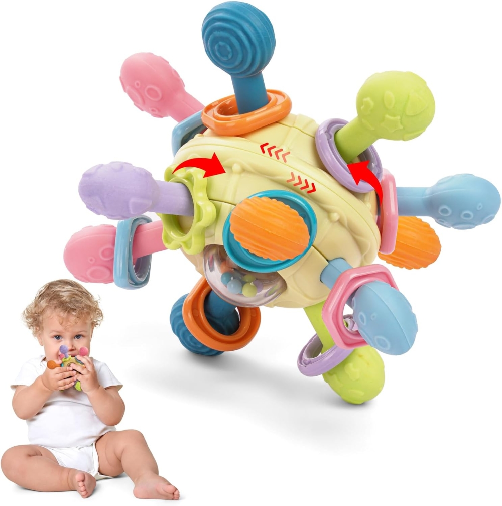 Sensorisk aktivitetsboll baby