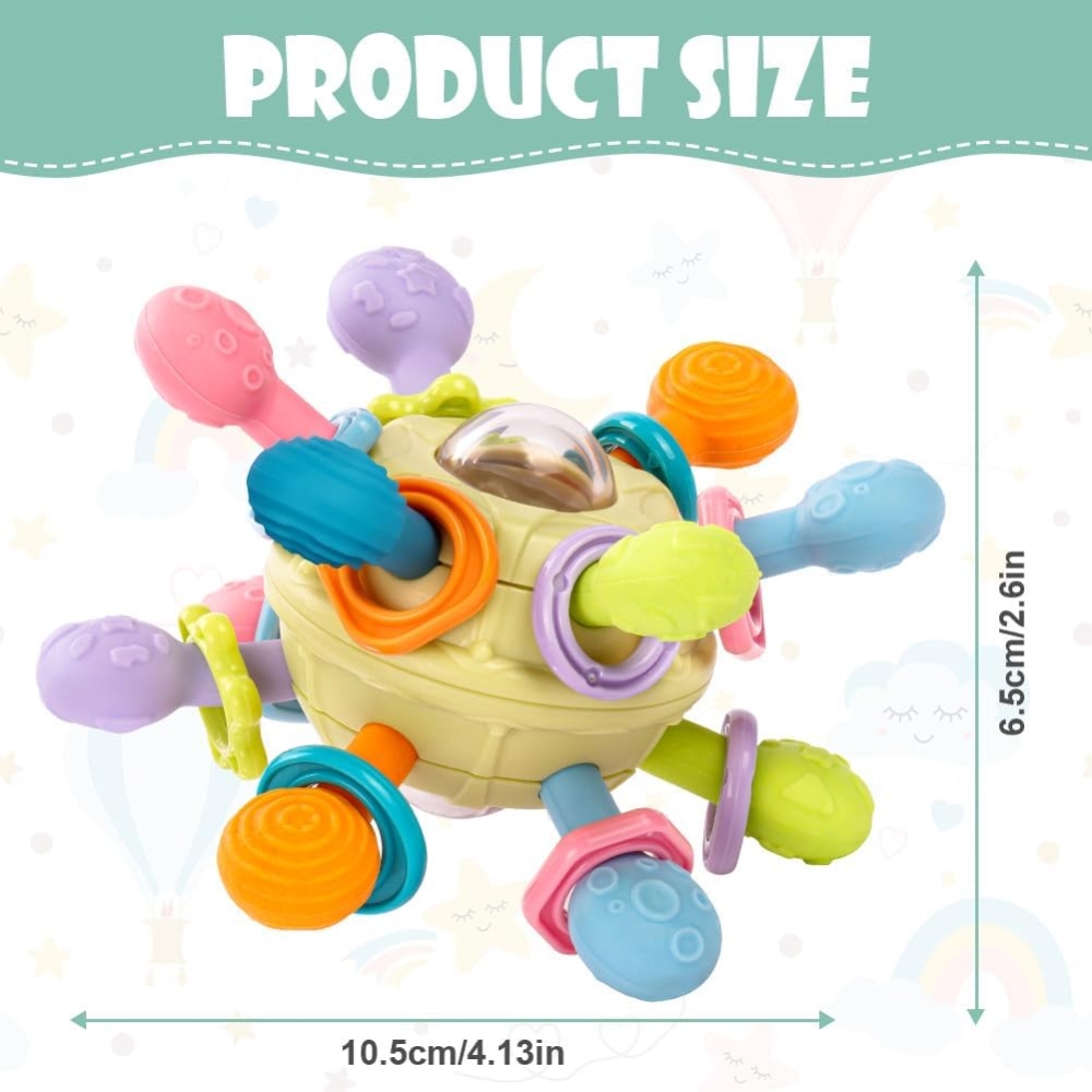 Sensorisk aktivitetsboll baby