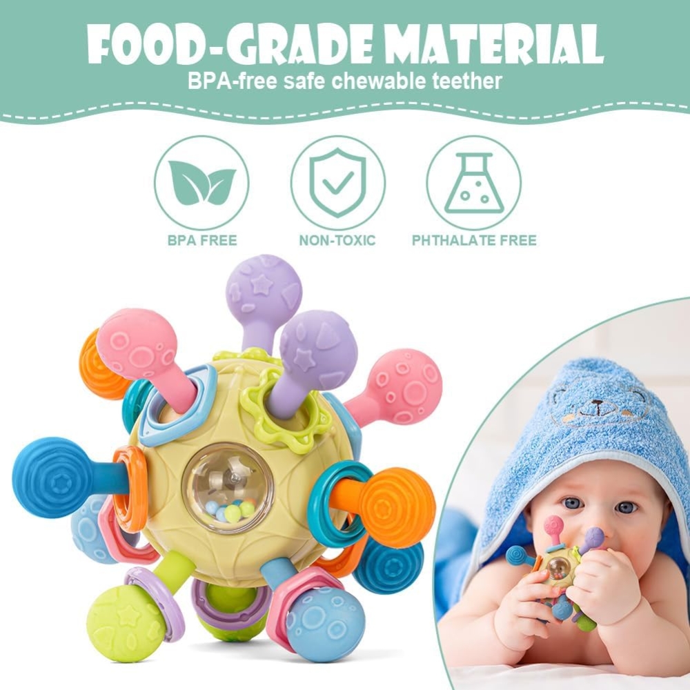 Sensorisk aktivitetsboll baby