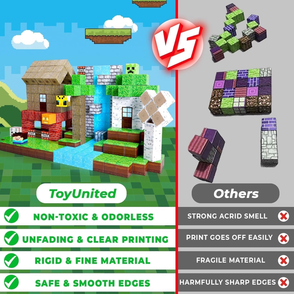 Magnetiska byggklossar