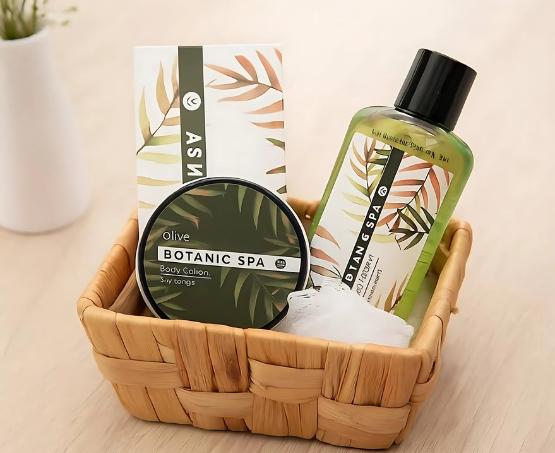 Accentra OLIVE SPA: Badset Dam i Trä