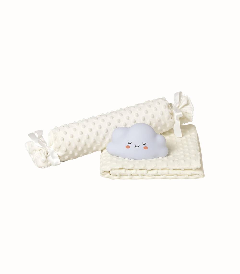 Baby Presentset Filt, Kudde & Lampa