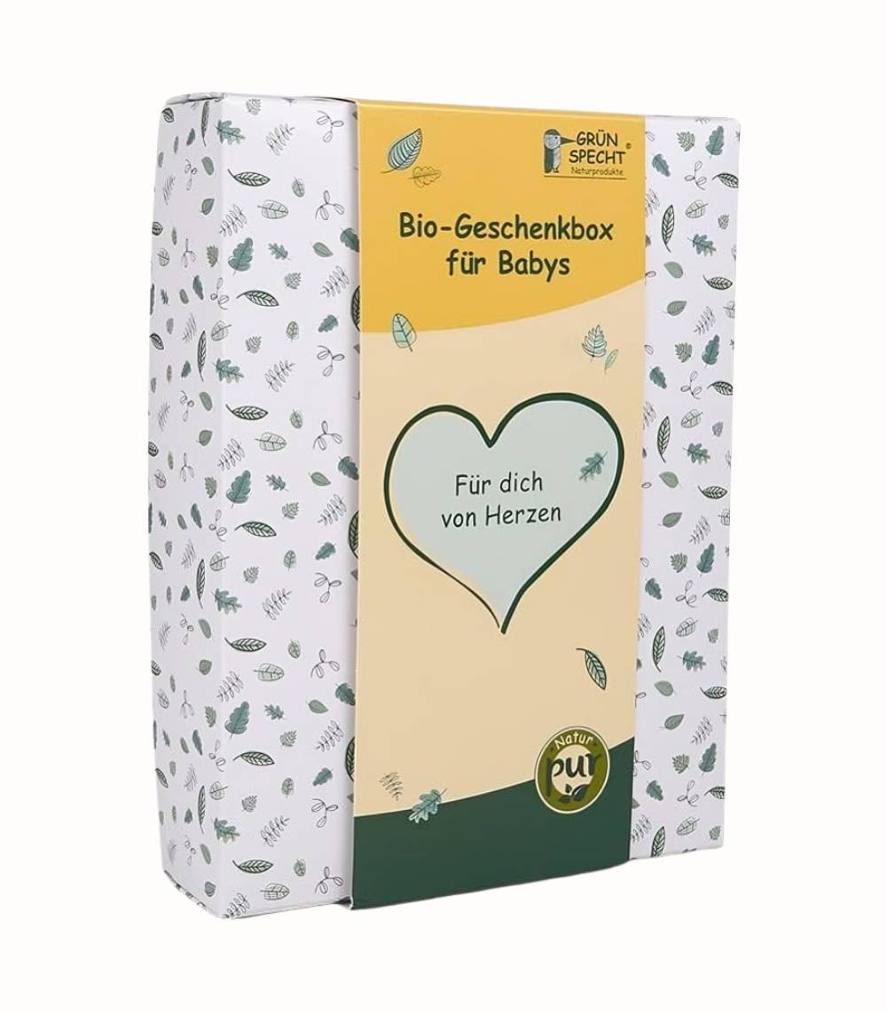 Ekologisk Baby Presentlåda med Naturprodukte