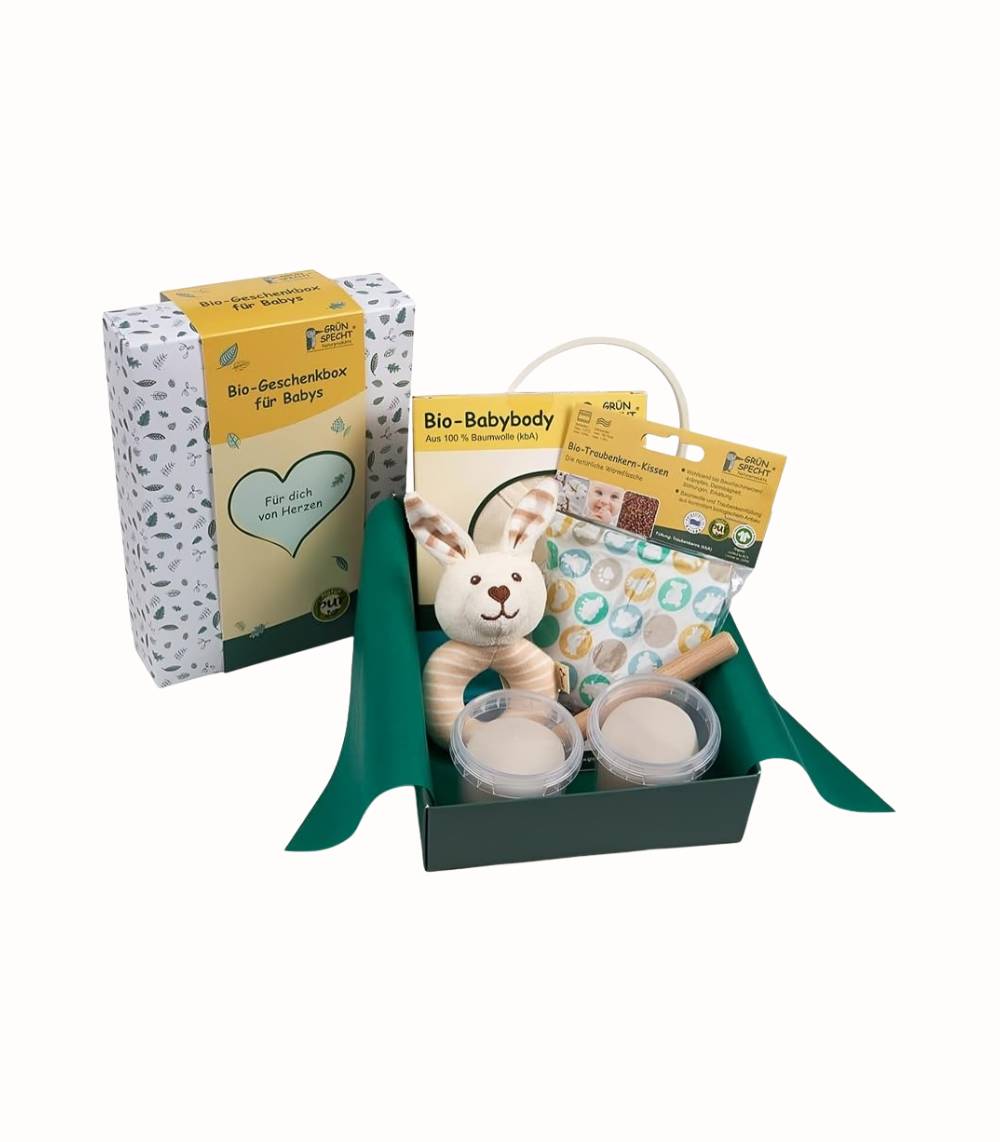 Ekologisk Baby Presentlåda med Naturprodukte