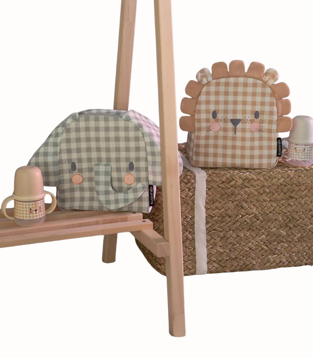 Suavinex Babyset Ryggsäck Beige Lejon